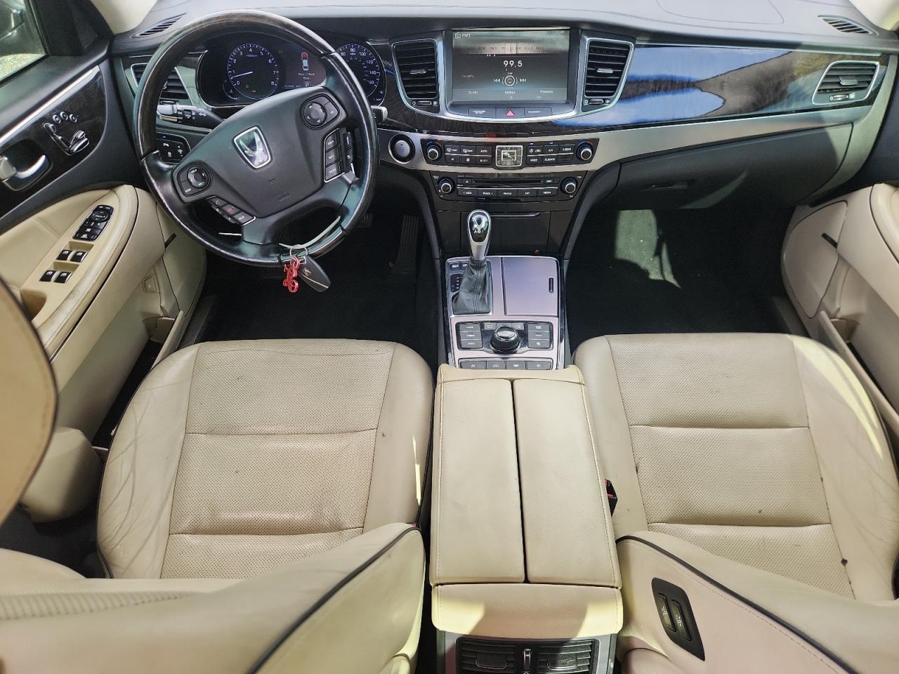 2014 Hyundai Equus Signature Black vin: KMHGH4JH0EU090524