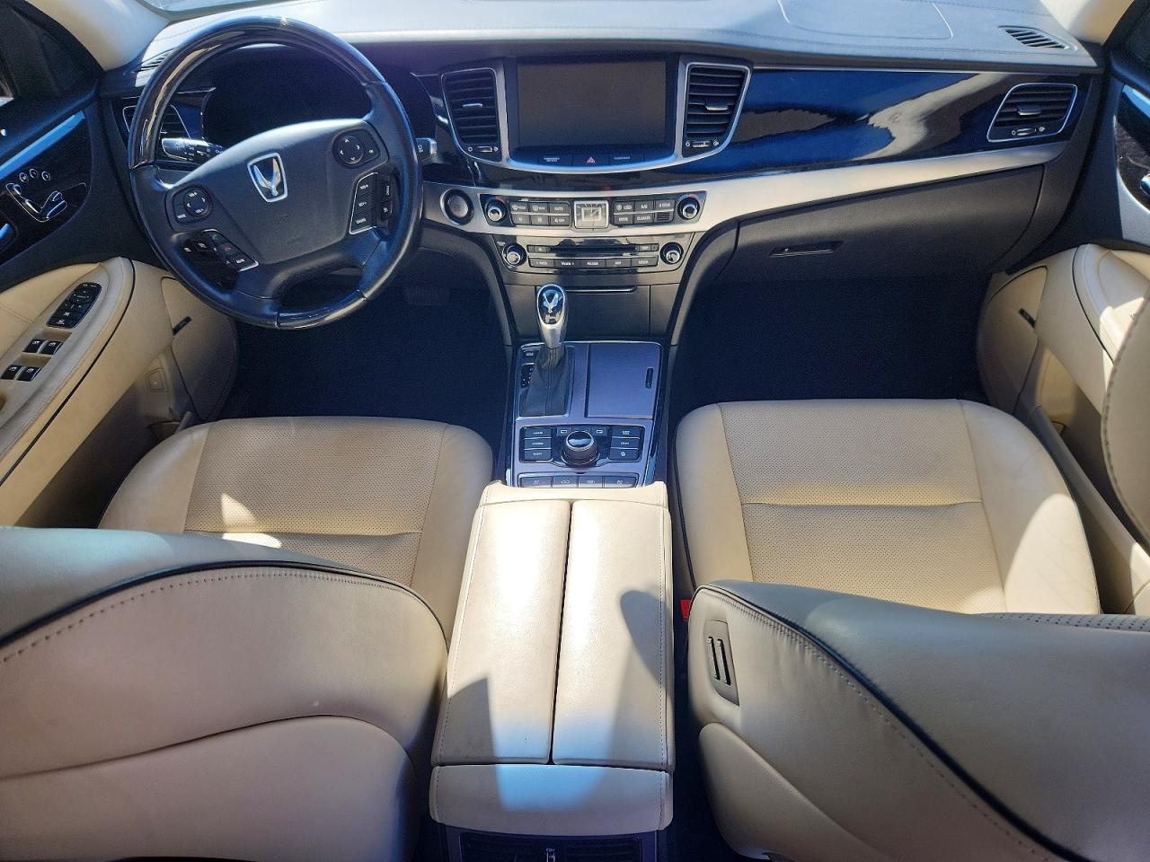 2015 Hyundai Equus Signature Black vin: KMHGH4JH0FU095045