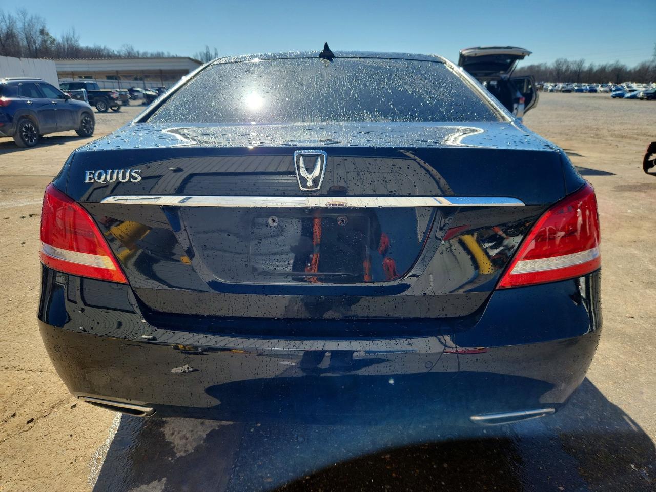 2015 Hyundai Equus Signature Black vin: KMHGH4JH0FU095045