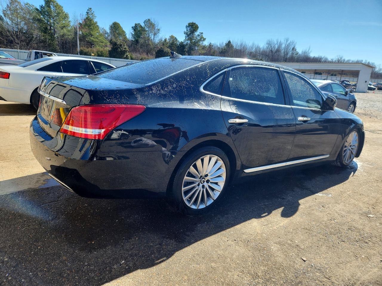 2015 Hyundai Equus Signature Black vin: KMHGH4JH0FU095045
