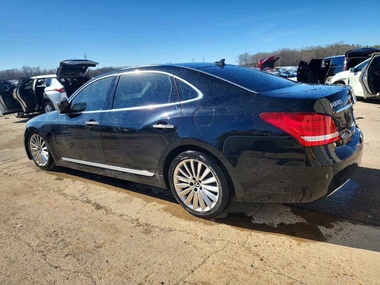 2015 Hyundai Equus Signature Black vin: KMHGH4JH0FU095045