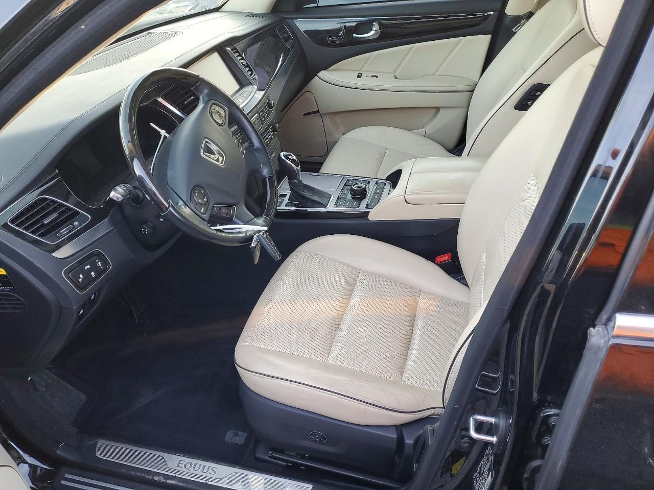 2015 Hyundai Equus Signature Black vin: KMHGH4JH0FU095045