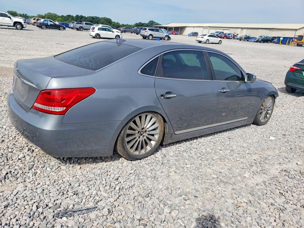 2015 Hyundai Equus Signature Gray vin: KMHGH4JH0FU095935