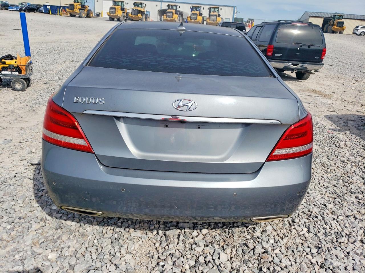 2015 Hyundai Equus Signature Gray vin: KMHGH4JH0FU095935