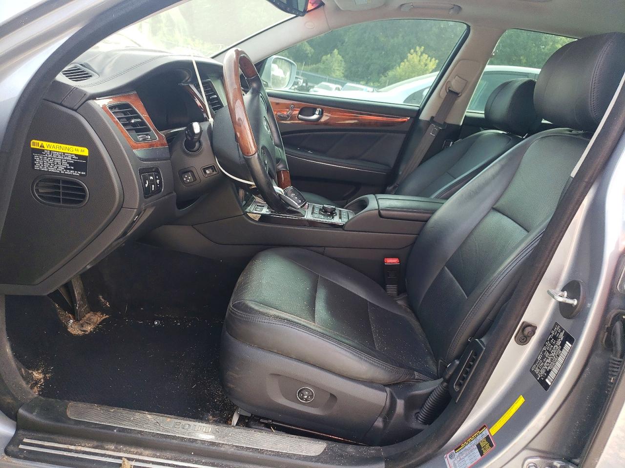 2015 Hyundai Equus Signature Gray vin: KMHGH4JH0FU095935