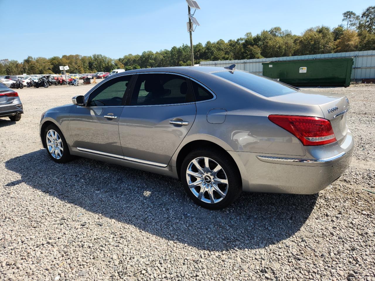 2012 Hyundai Equus Signature Серый vin: KMHGH4JH1CU046559