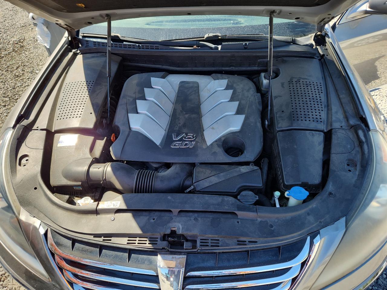 2012 Hyundai Equus Signature Серый vin: KMHGH4JH1CU046559