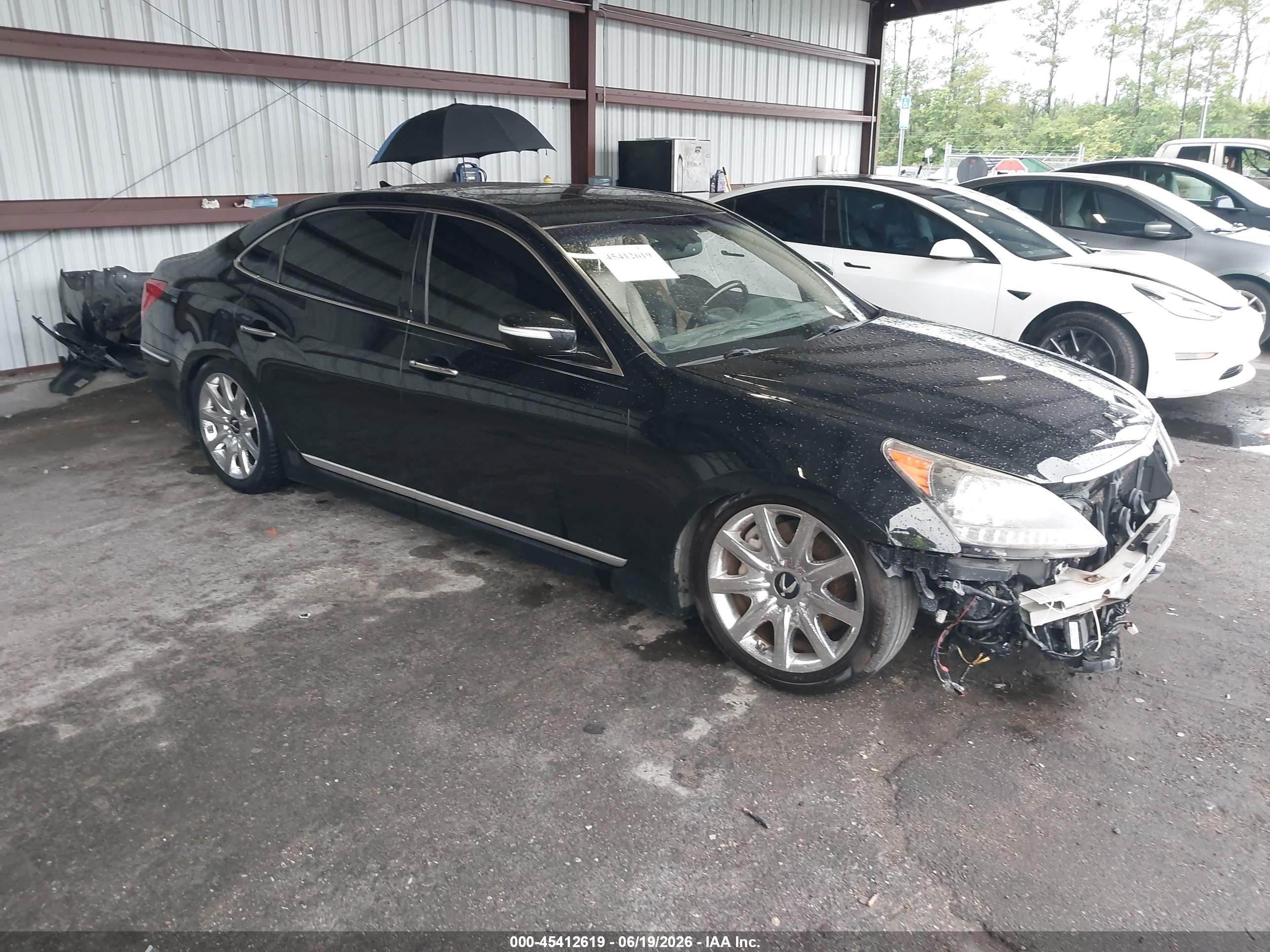 2012 Hyundai Equus Ultimate Black vin: KMHGH4JH1CU050093