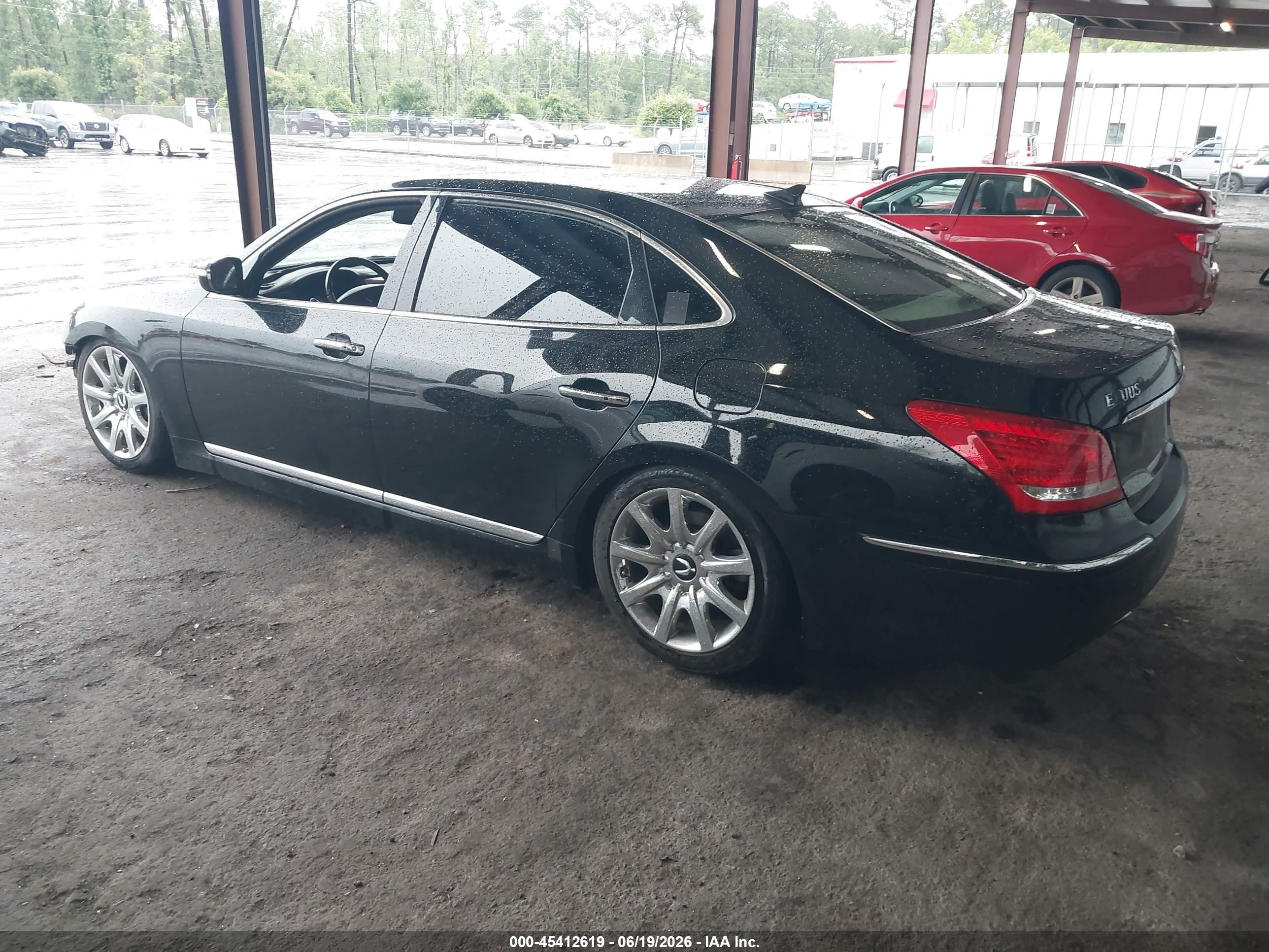 2012 Hyundai Equus Ultimate Black vin: KMHGH4JH1CU050093