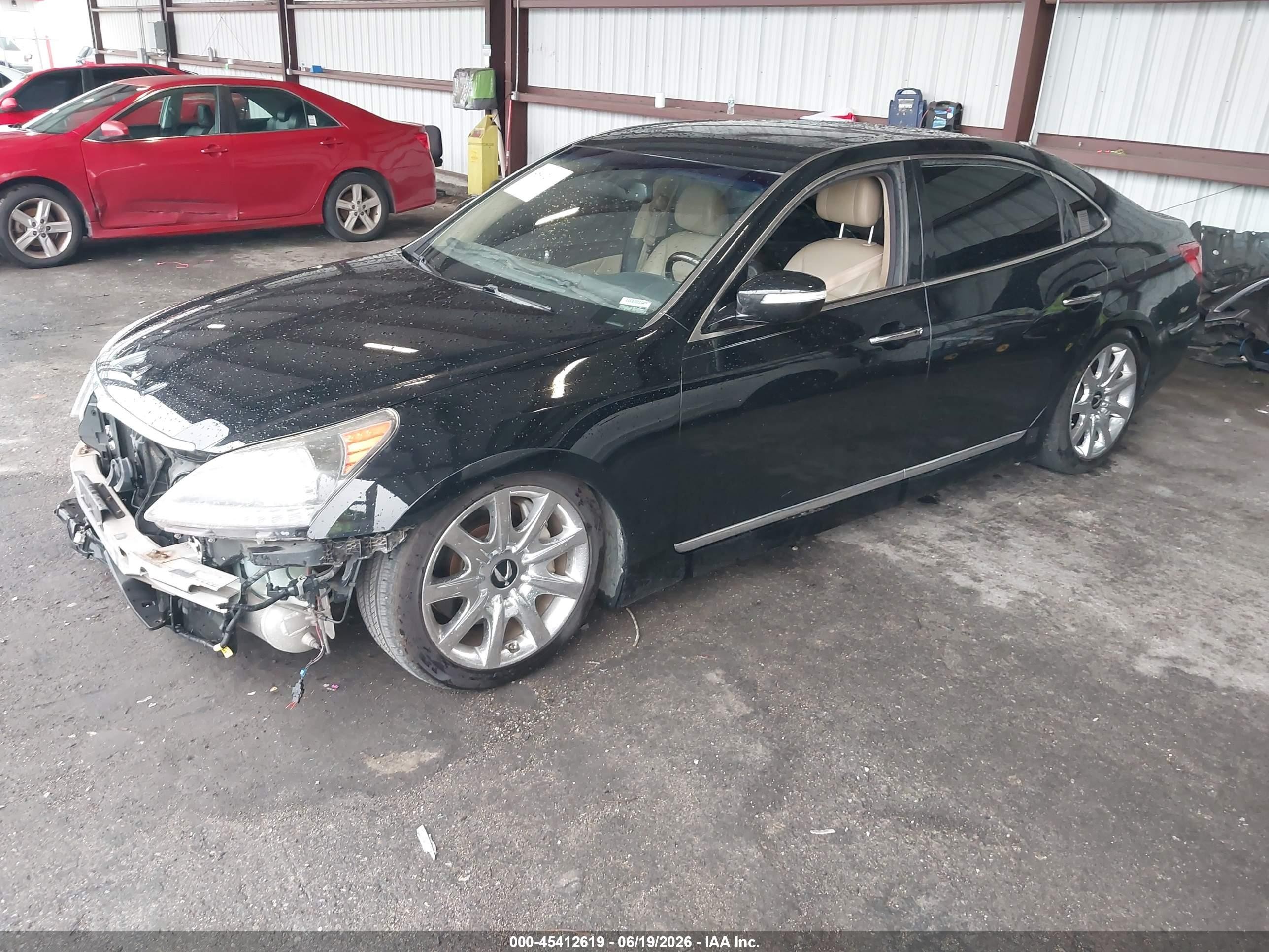 2012 Hyundai Equus Ultimate Black vin: KMHGH4JH1CU050093