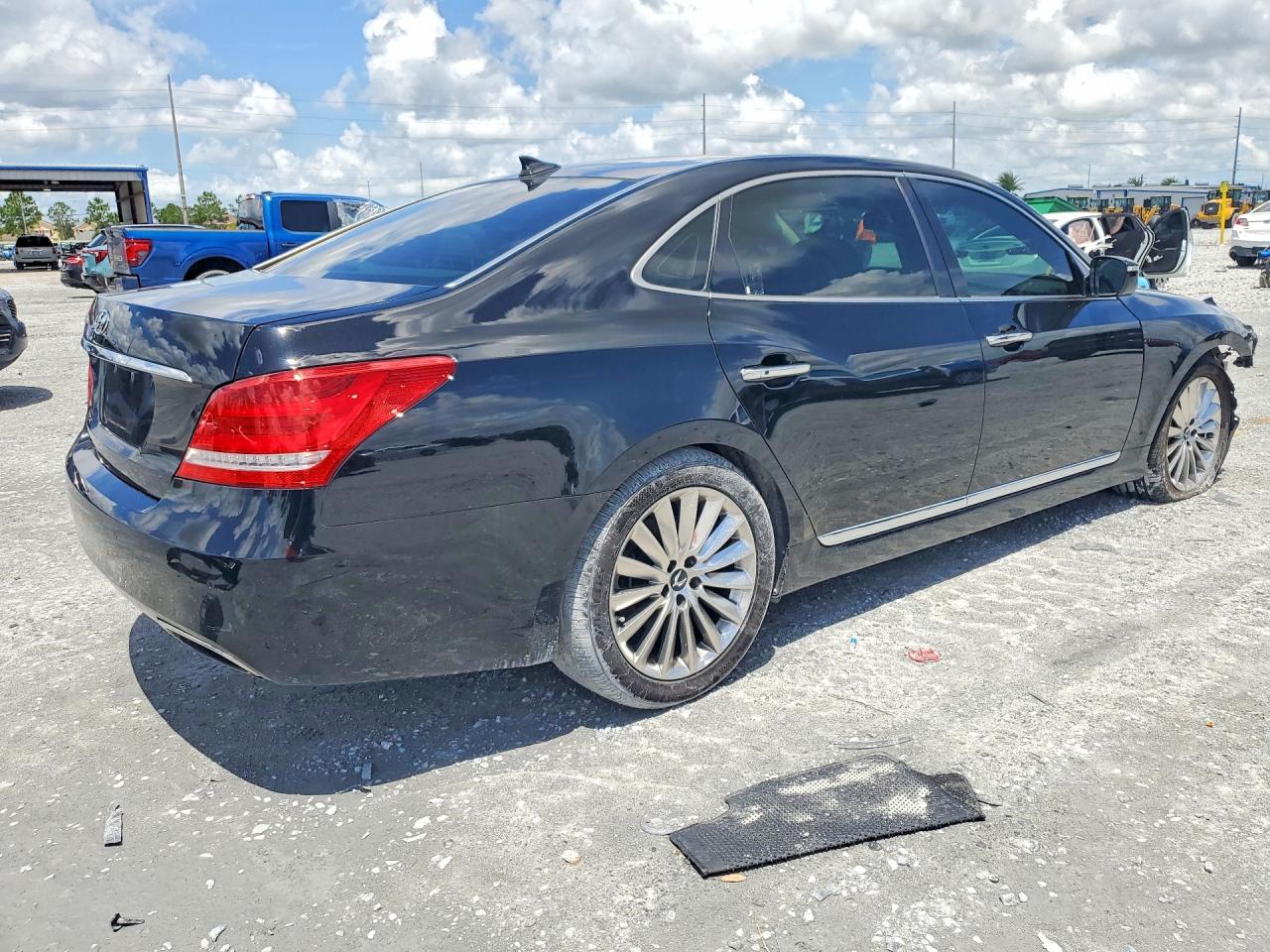 2014 Hyundai Equus Signature Black vin: KMHGH4JH1EU075353