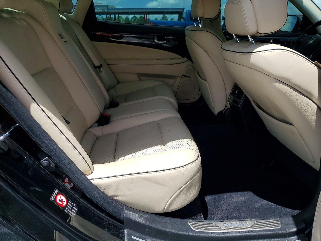 2014 Hyundai Equus Signature Black vin: KMHGH4JH1EU075353