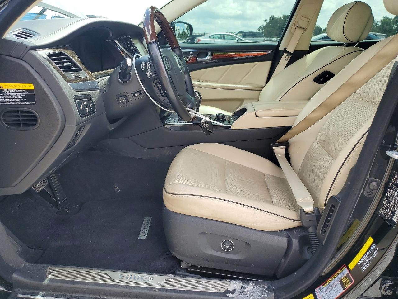 2014 Hyundai Equus Signature Black vin: KMHGH4JH1EU075353