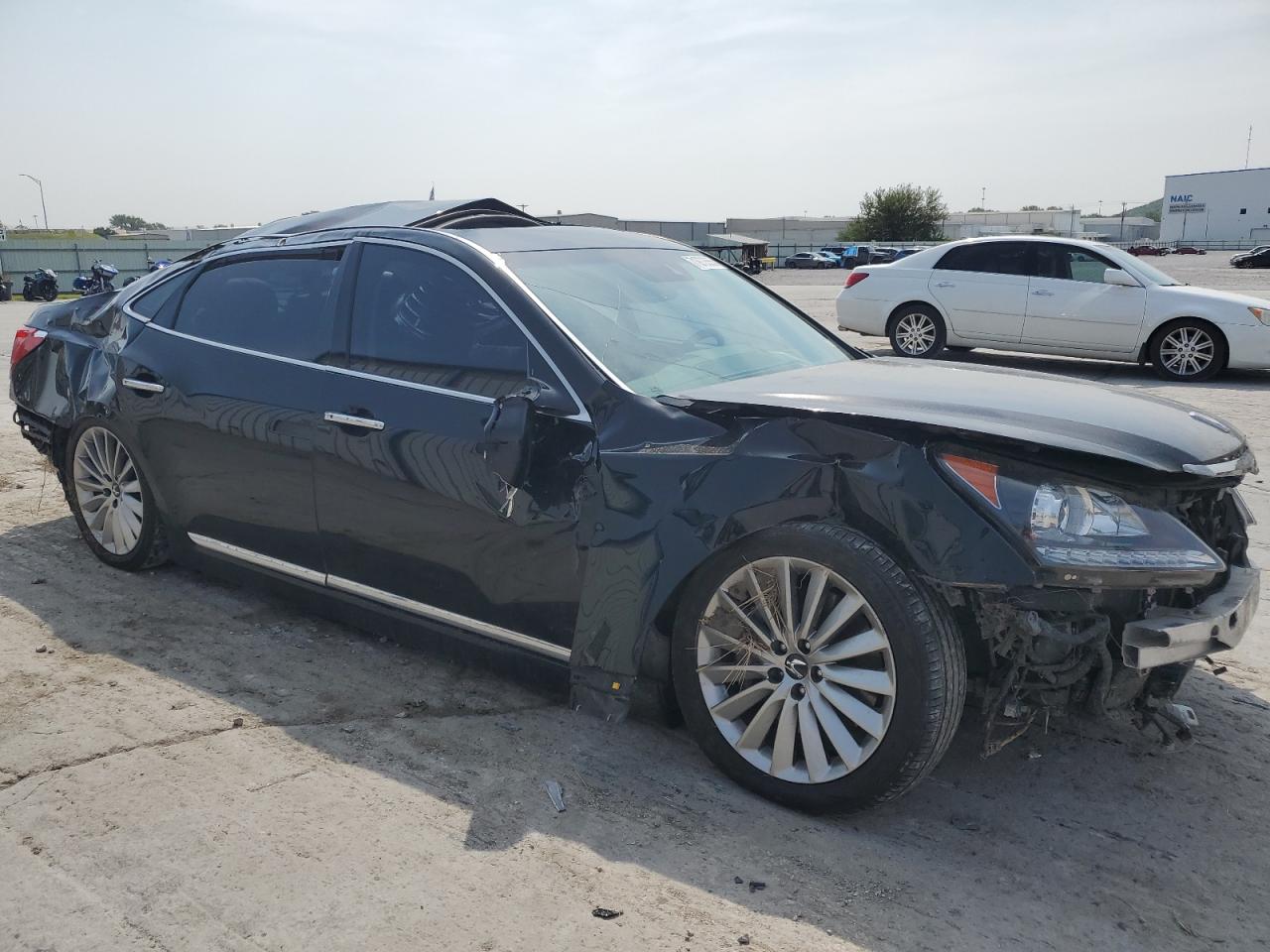 2015 Hyundai Equus Signature Black vin: KMHGH4JH1FU099539