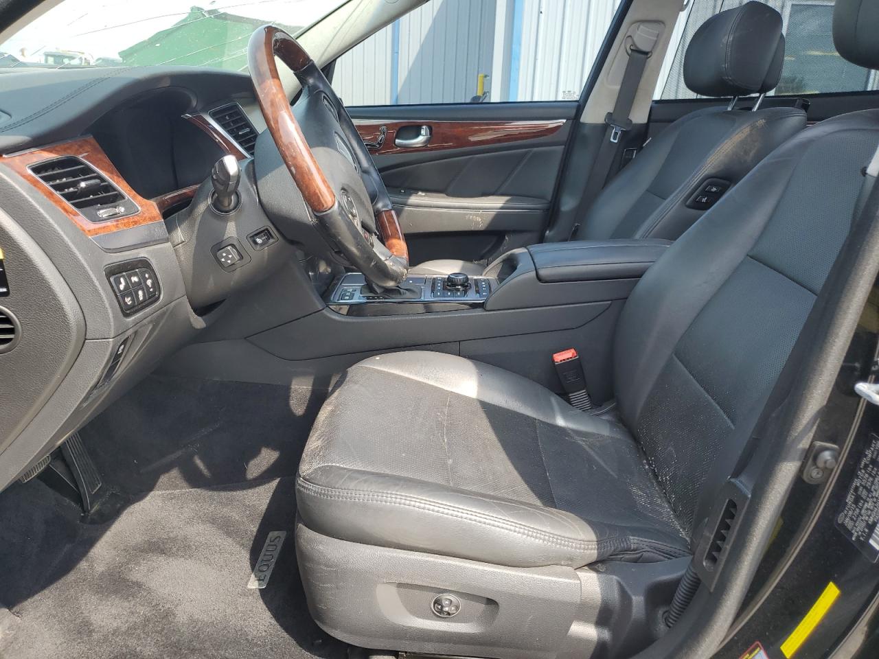 2015 Hyundai Equus Signature Black vin: KMHGH4JH1FU099539