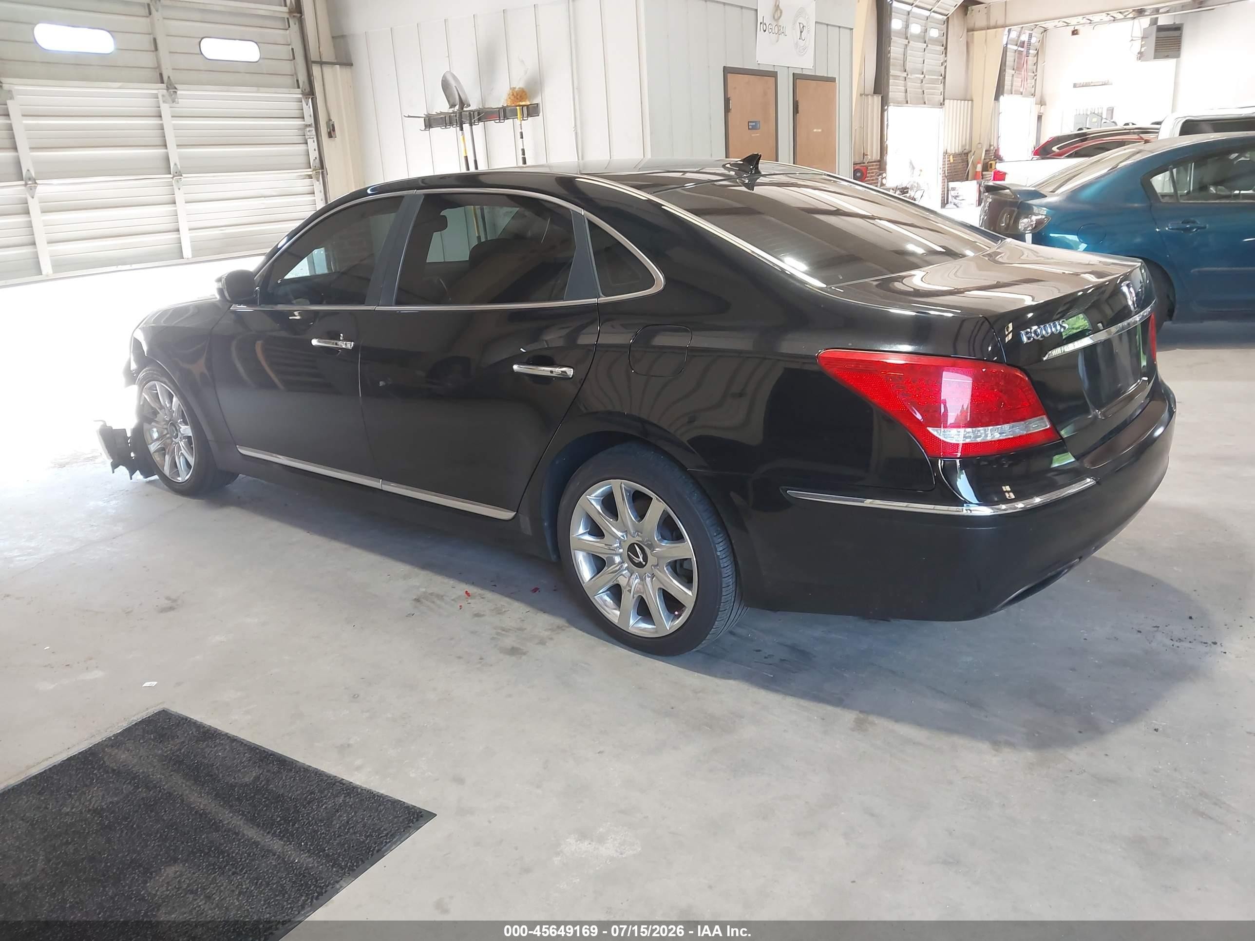 2012 Hyundai Equus Signature Black vin: KMHGH4JH2CU045114