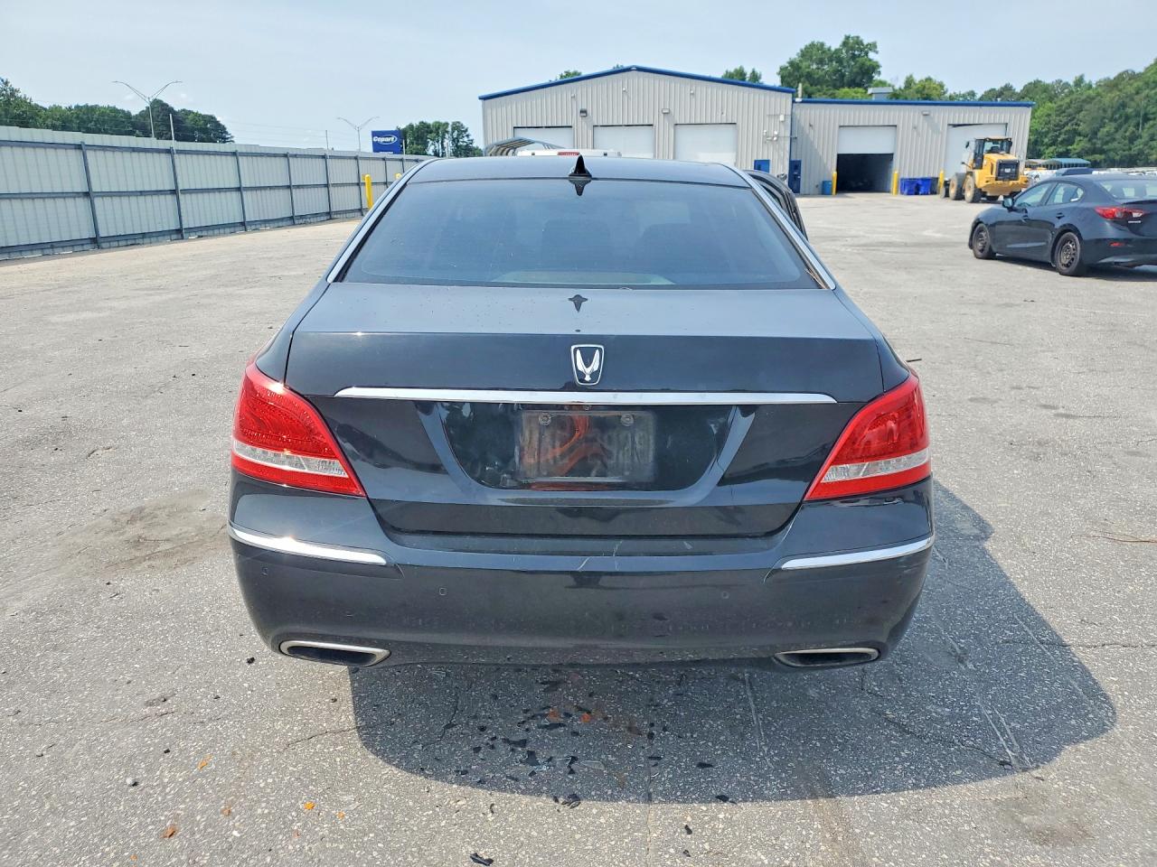 2012 Hyundai Equus Signature Black vin: KMHGH4JH2CU051530