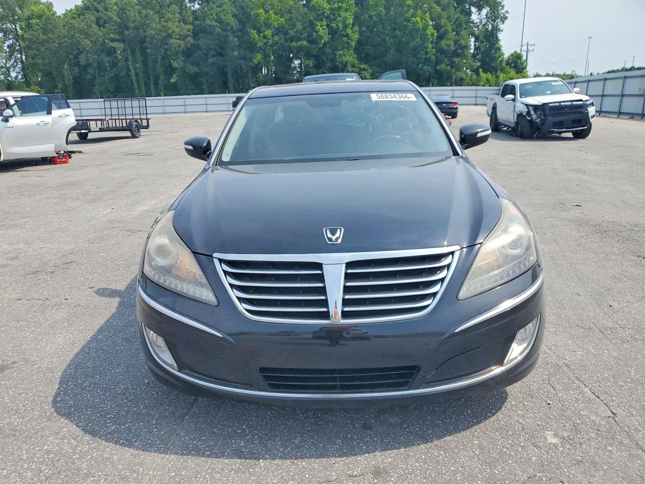 2012 Hyundai Equus Signature Black vin: KMHGH4JH2CU051530