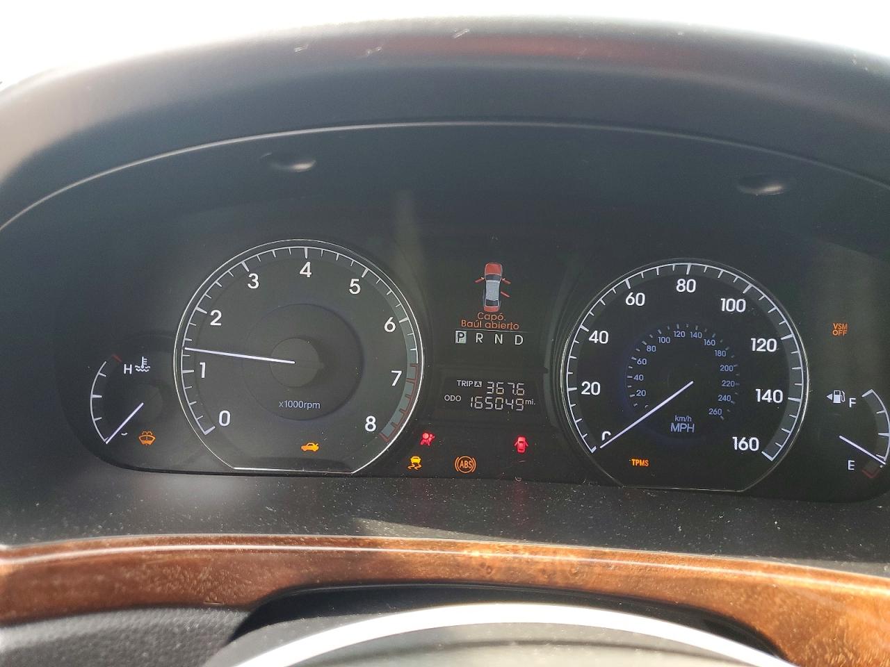 2012 Hyundai Equus Signature Black vin: KMHGH4JH2CU051530