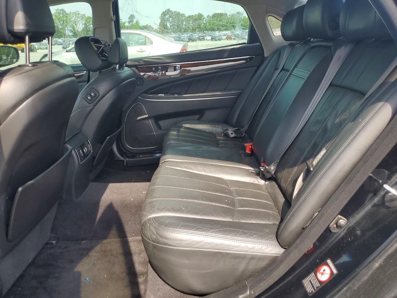 2012 Hyundai Equus Signature Black vin: KMHGH4JH2CU051530