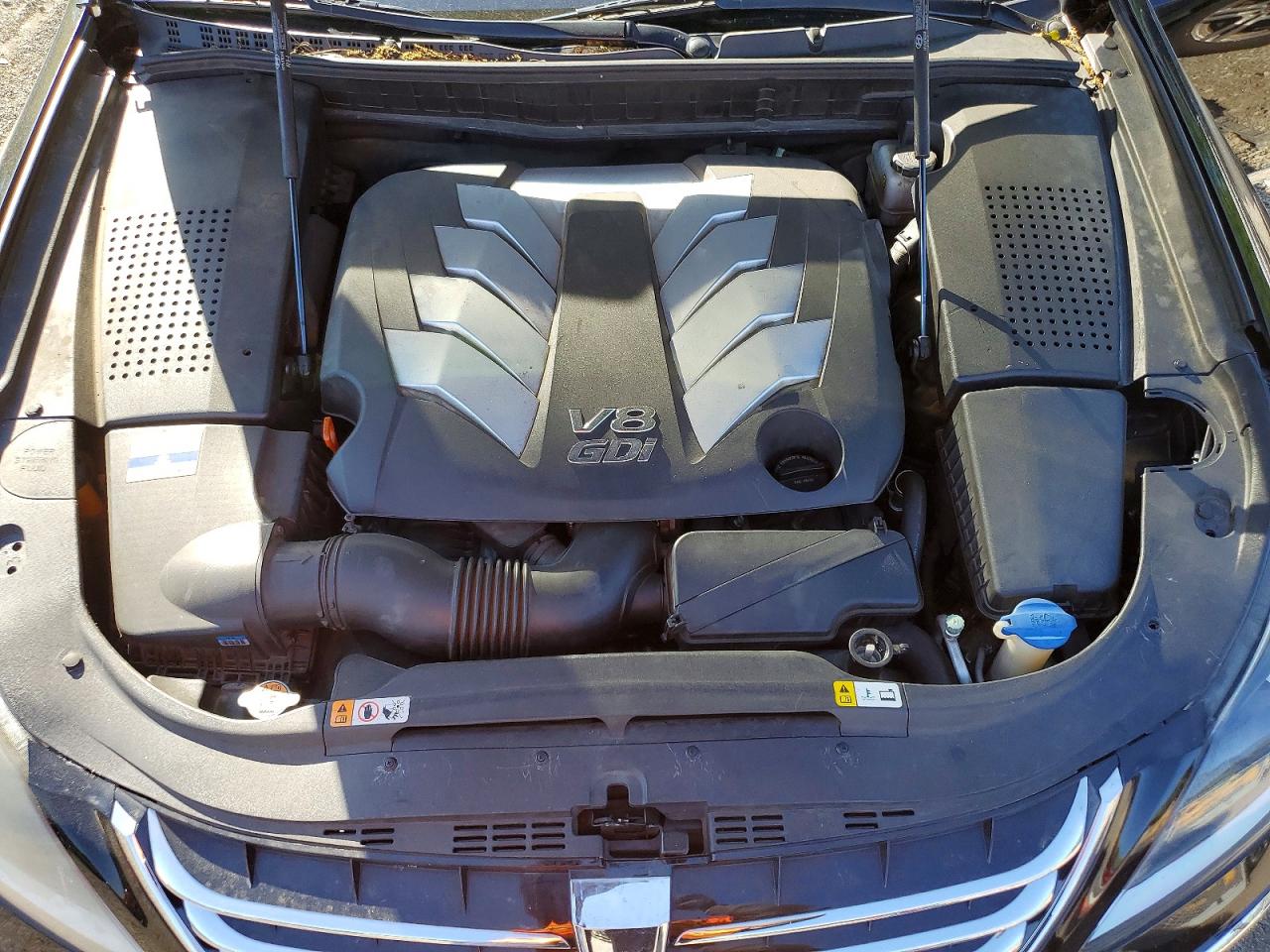 2012 Hyundai Equus Signature Black vin: KMHGH4JH2CU052483