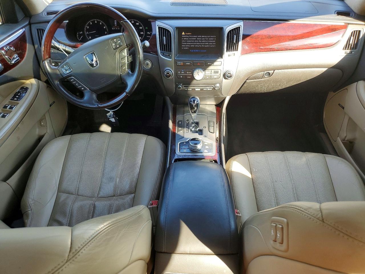 2012 Hyundai Equus Signature Black vin: KMHGH4JH2CU052483