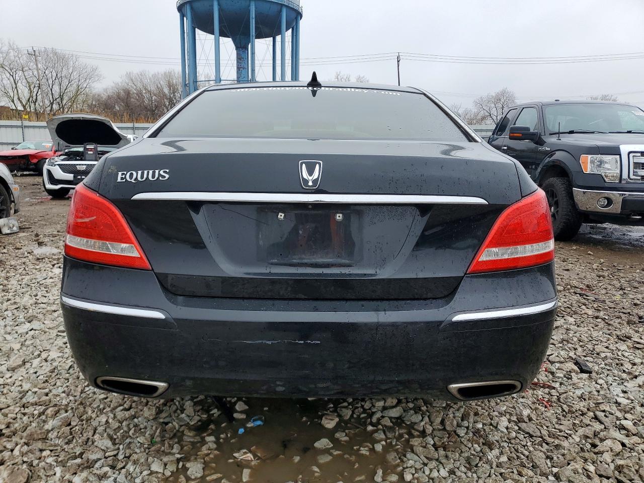 2012 Hyundai Equus Signature Black vin: KMHGH4JH2CU054119