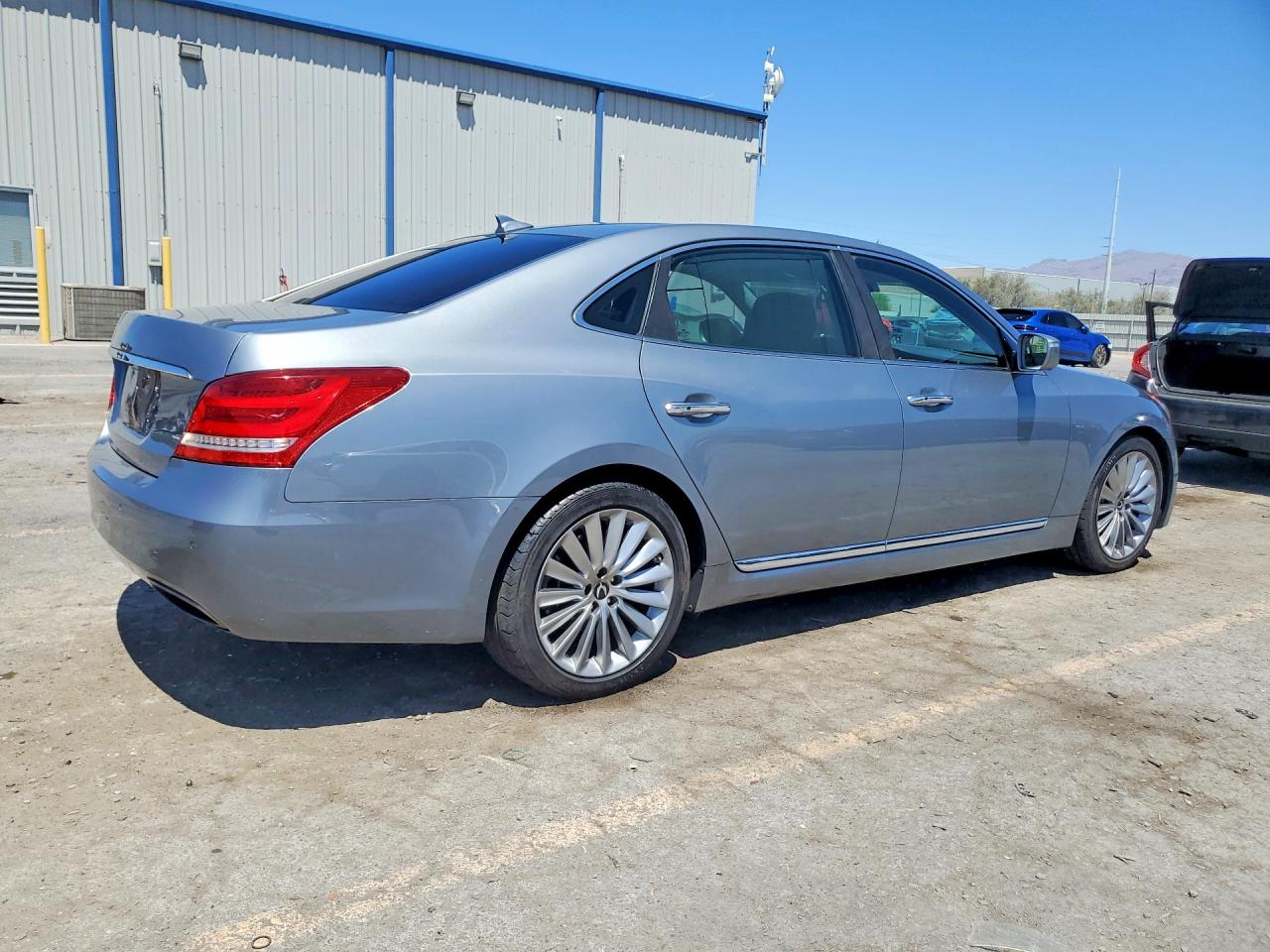 2014 Hyundai Equus Ultimate Gray vin: KMHGH4JH2EU083851