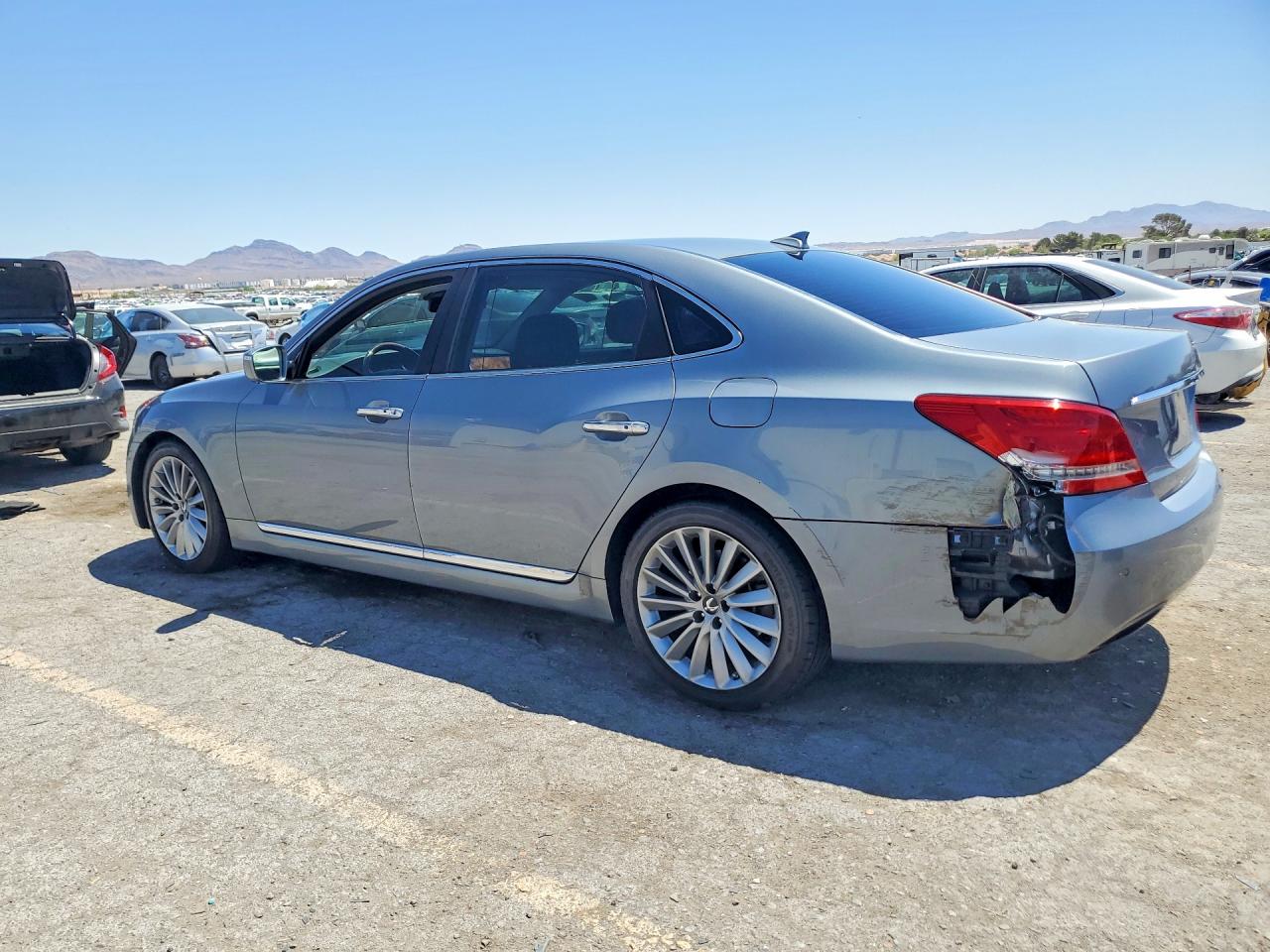 2014 Hyundai Equus Ultimate Gray vin: KMHGH4JH2EU083851