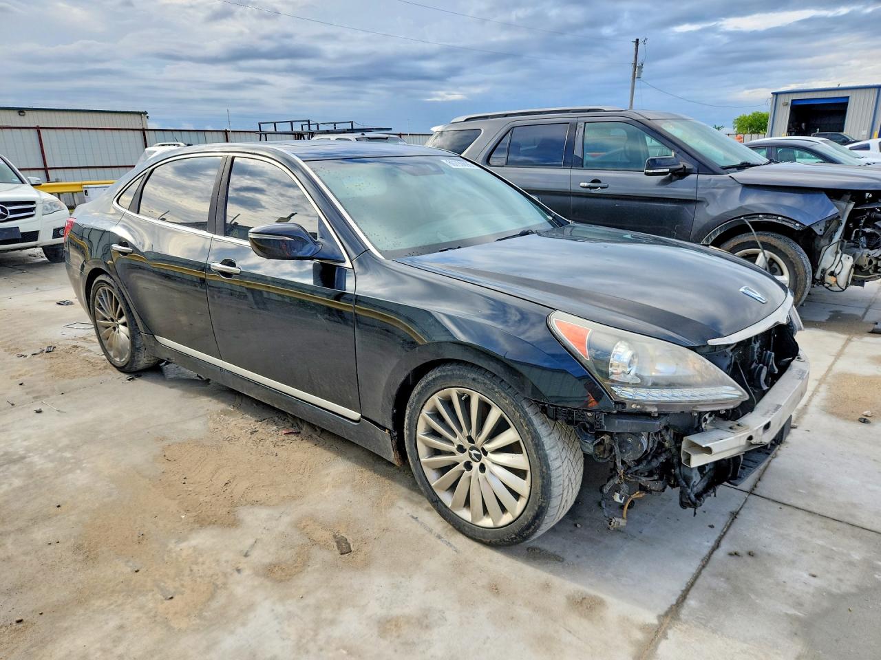 2015 Hyundai Equus Ultimate Black vin: KMHGH4JH2FU095225