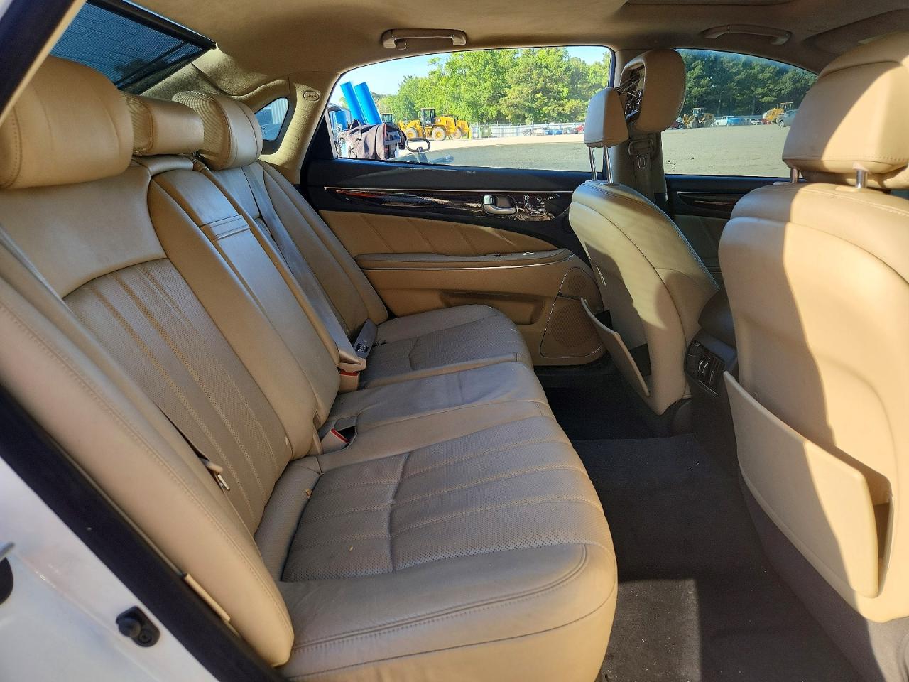 2012 Hyundai Equus White vin: KMHGH4JH3CU055960