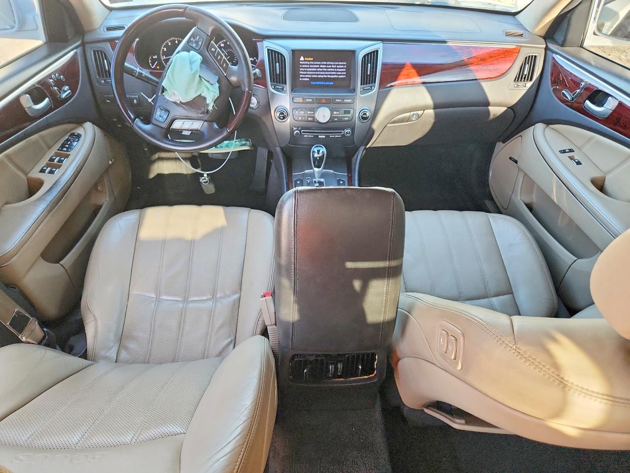2012 Hyundai Equus White vin: KMHGH4JH3CU055960