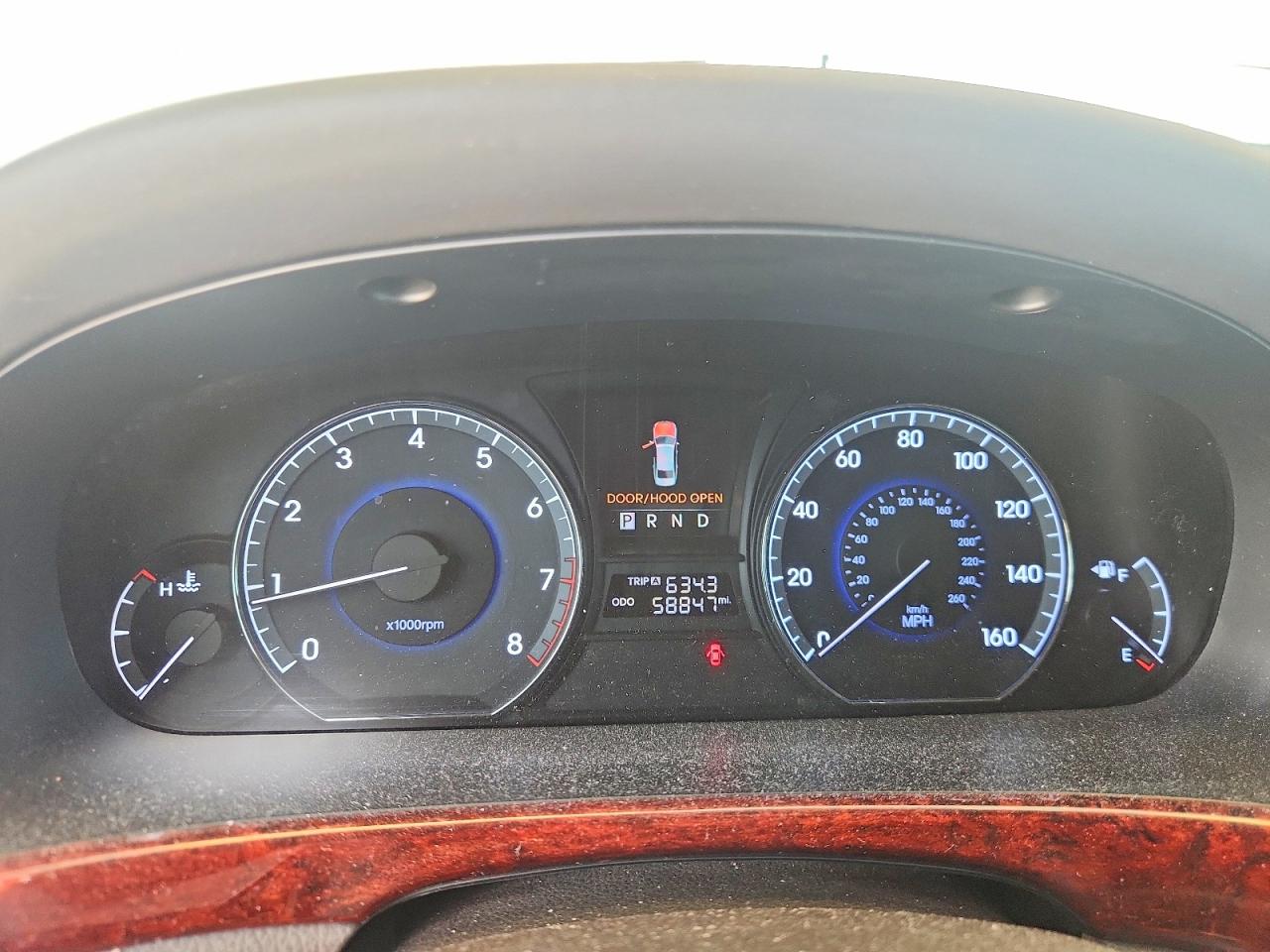 2013 Hyundai Equus Ultimate White vin: KMHGH4JH3DU072498