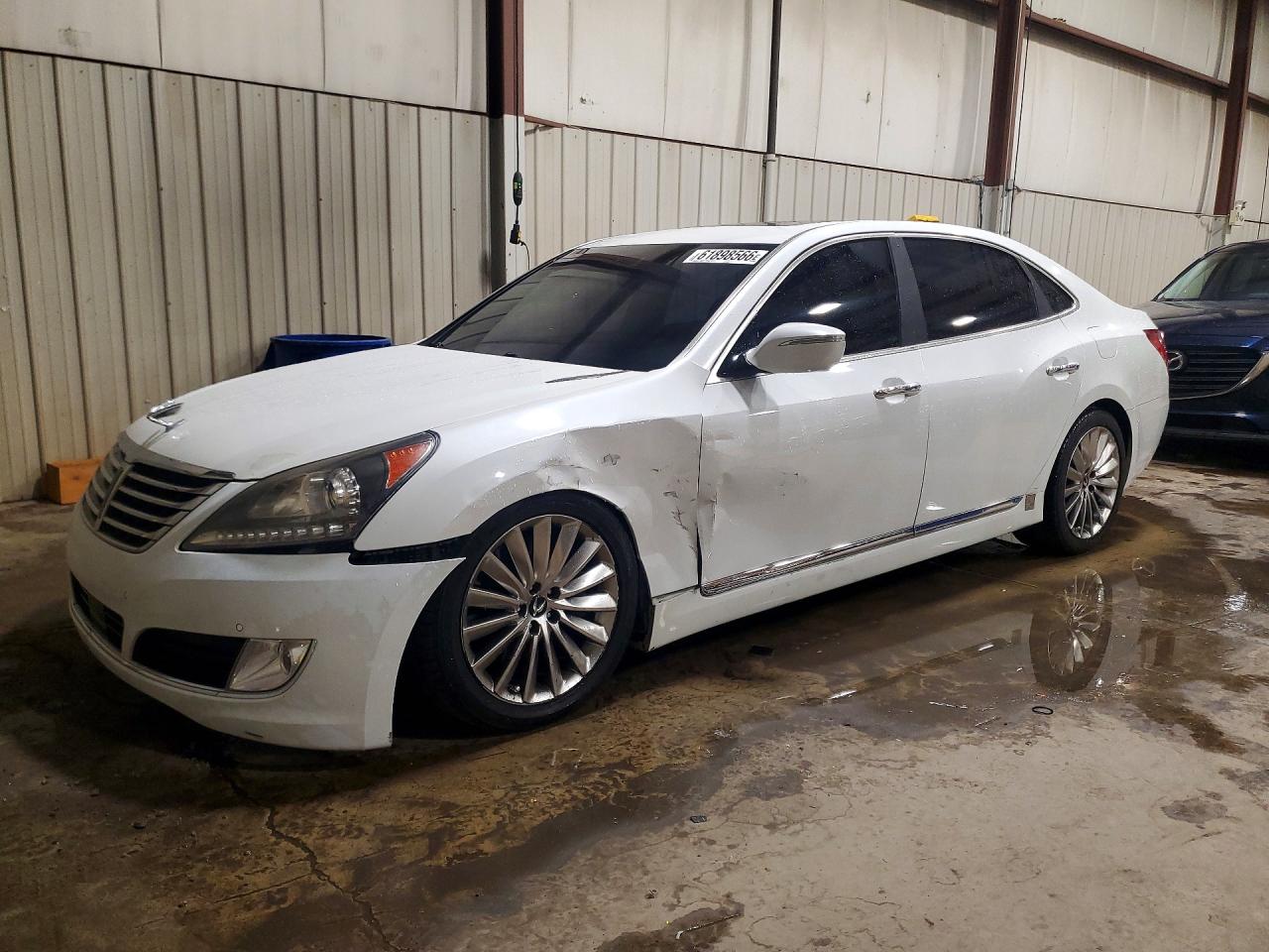 2014 Hyundai Equus Signature Белый vin: KMHGH4JH3EU078481