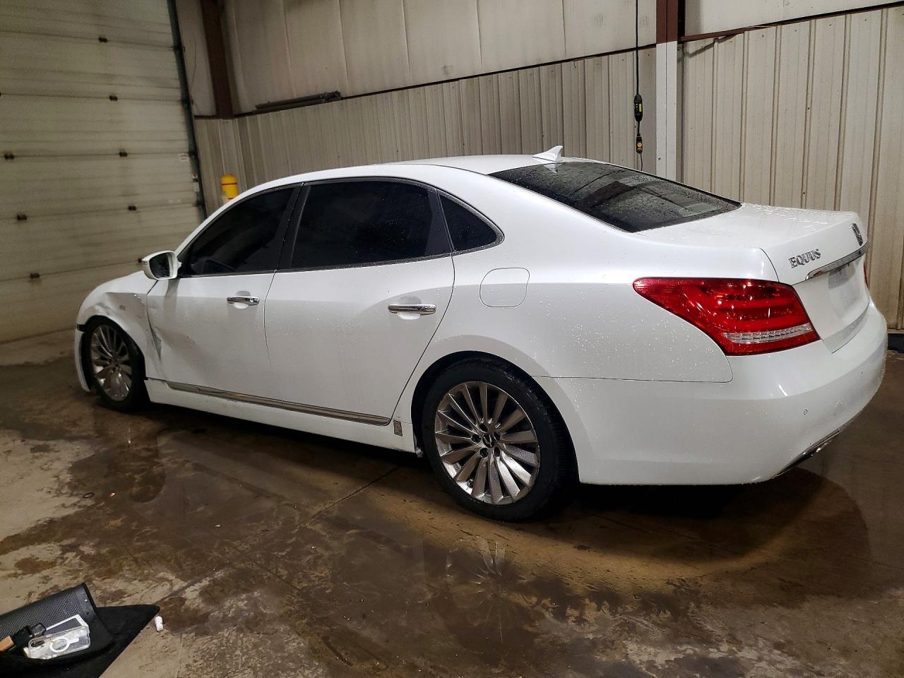 2014 Hyundai Equus Signature Белый vin: KMHGH4JH3EU078481