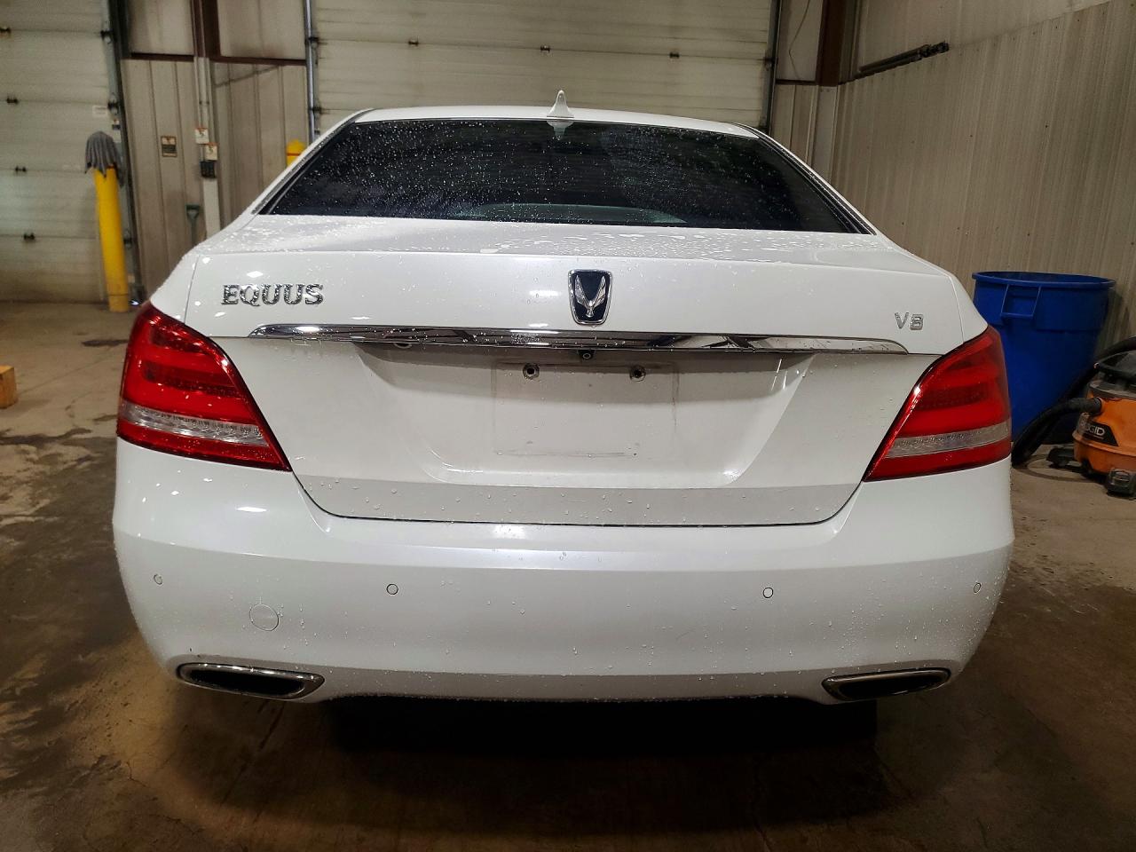 2014 Hyundai Equus Signature Белый vin: KMHGH4JH3EU078481