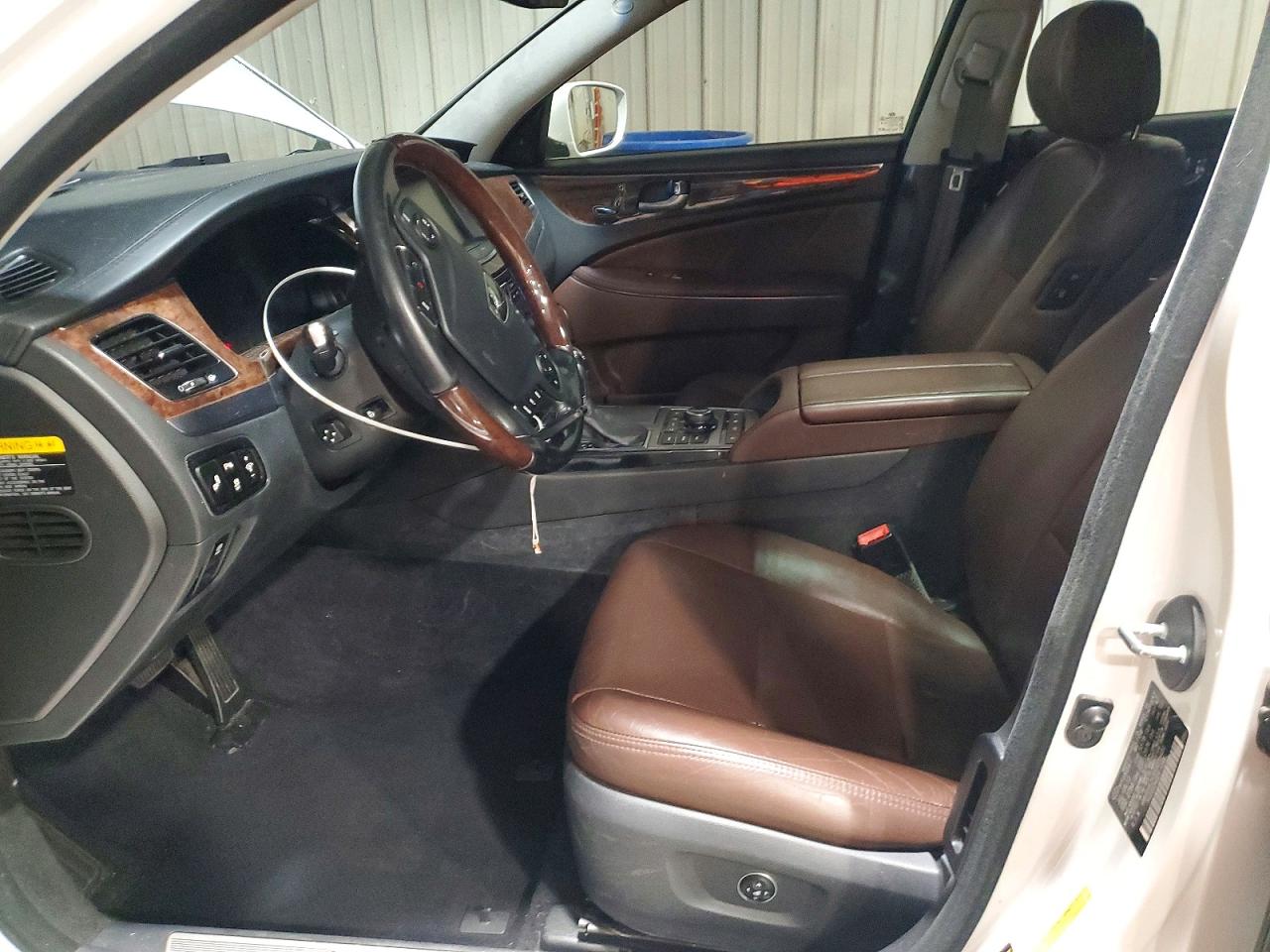 2014 Hyundai Equus Signature Белый vin: KMHGH4JH3EU078481