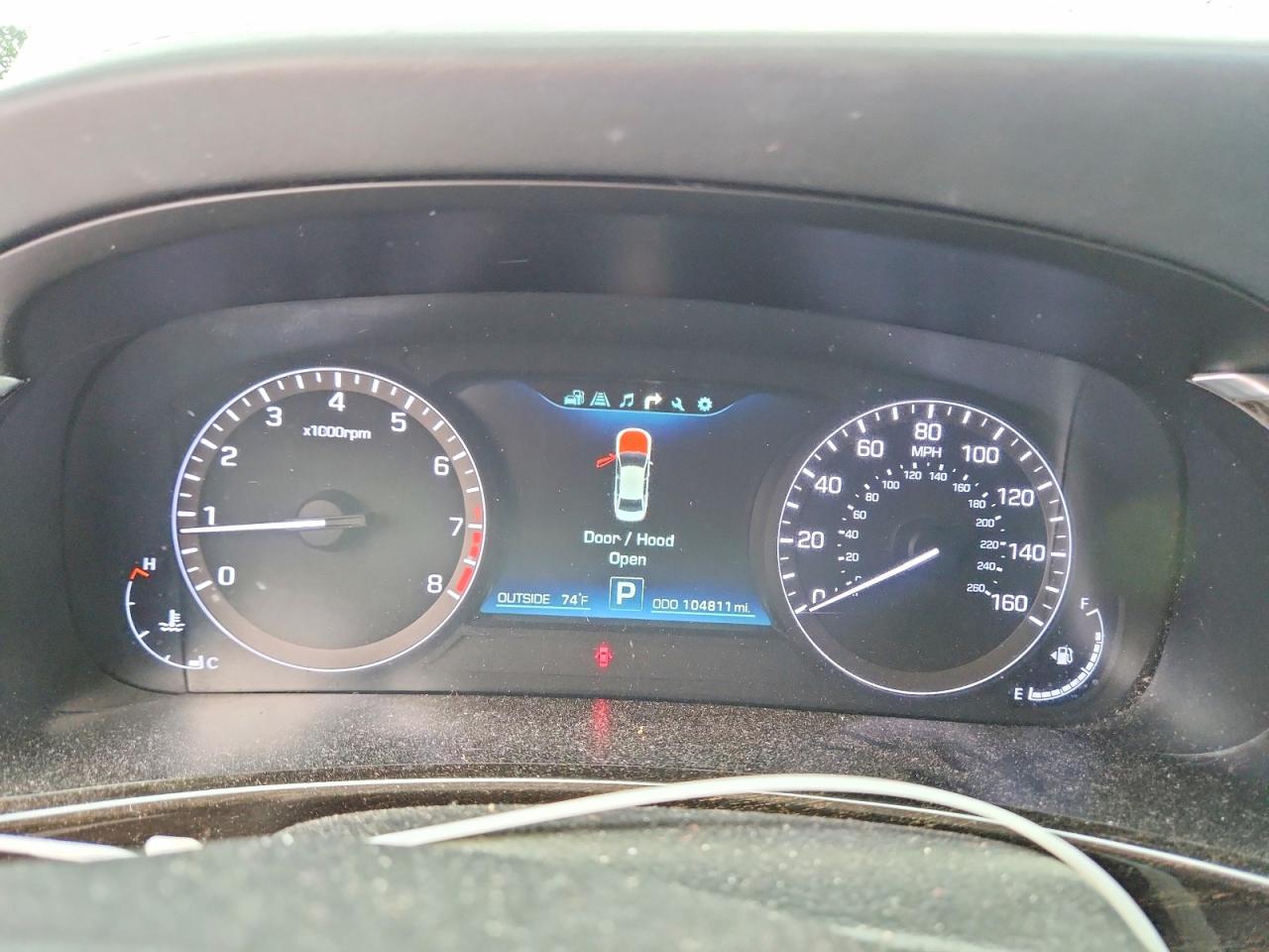 2015 Hyundai Equus Signature White vin: KMHGH4JH3FU092818