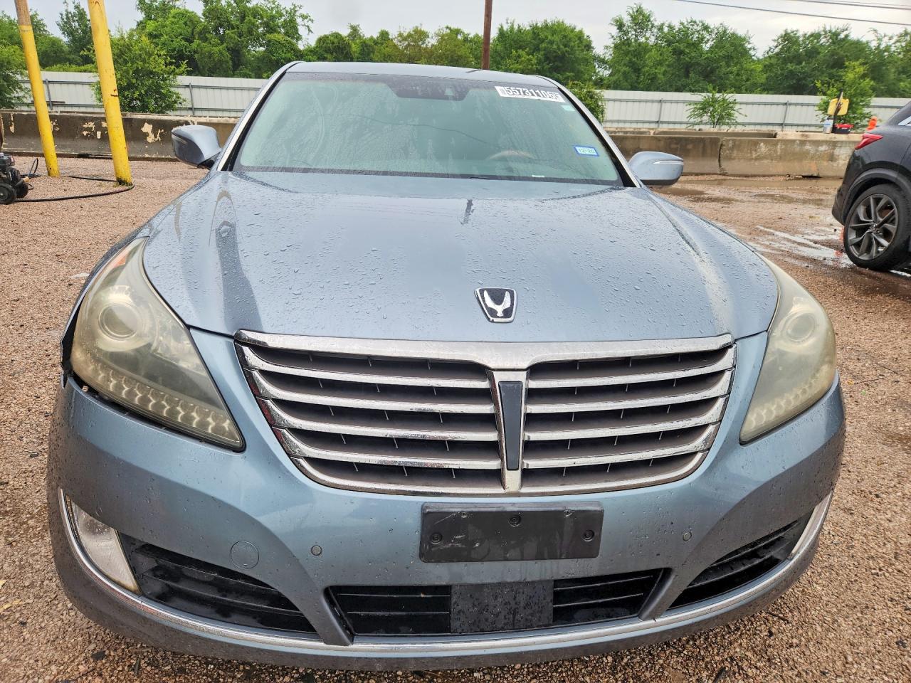 2015 Hyundai Equus Signature Gray vin: KMHGH4JH3FU095461
