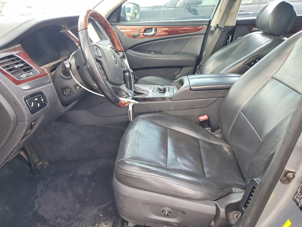 2015 Hyundai Equus Signature Gray vin: KMHGH4JH3FU095461