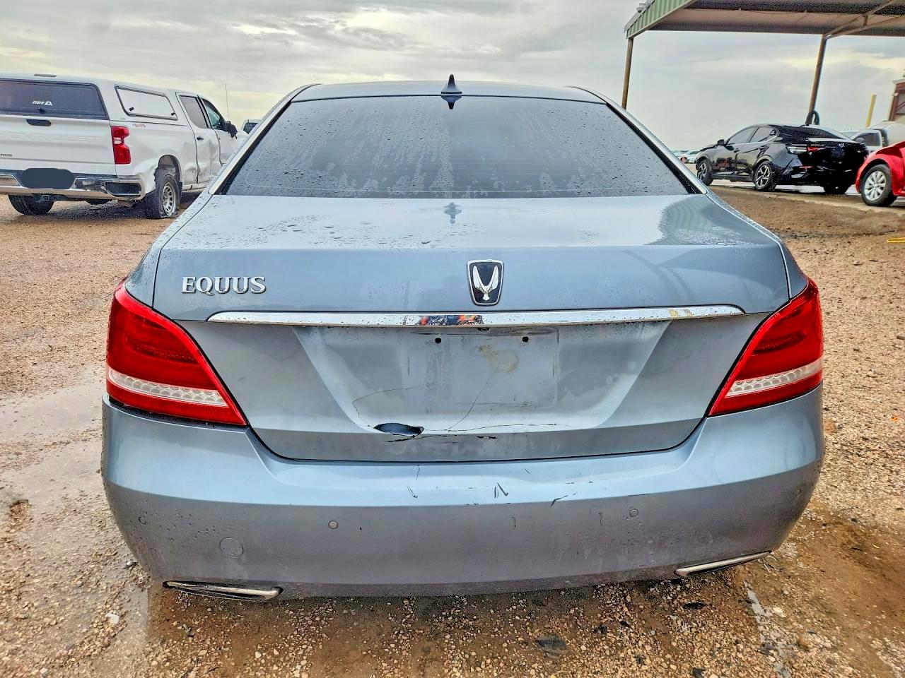 2015 Hyundai Equus Signature Gray vin: KMHGH4JH3FU095461
