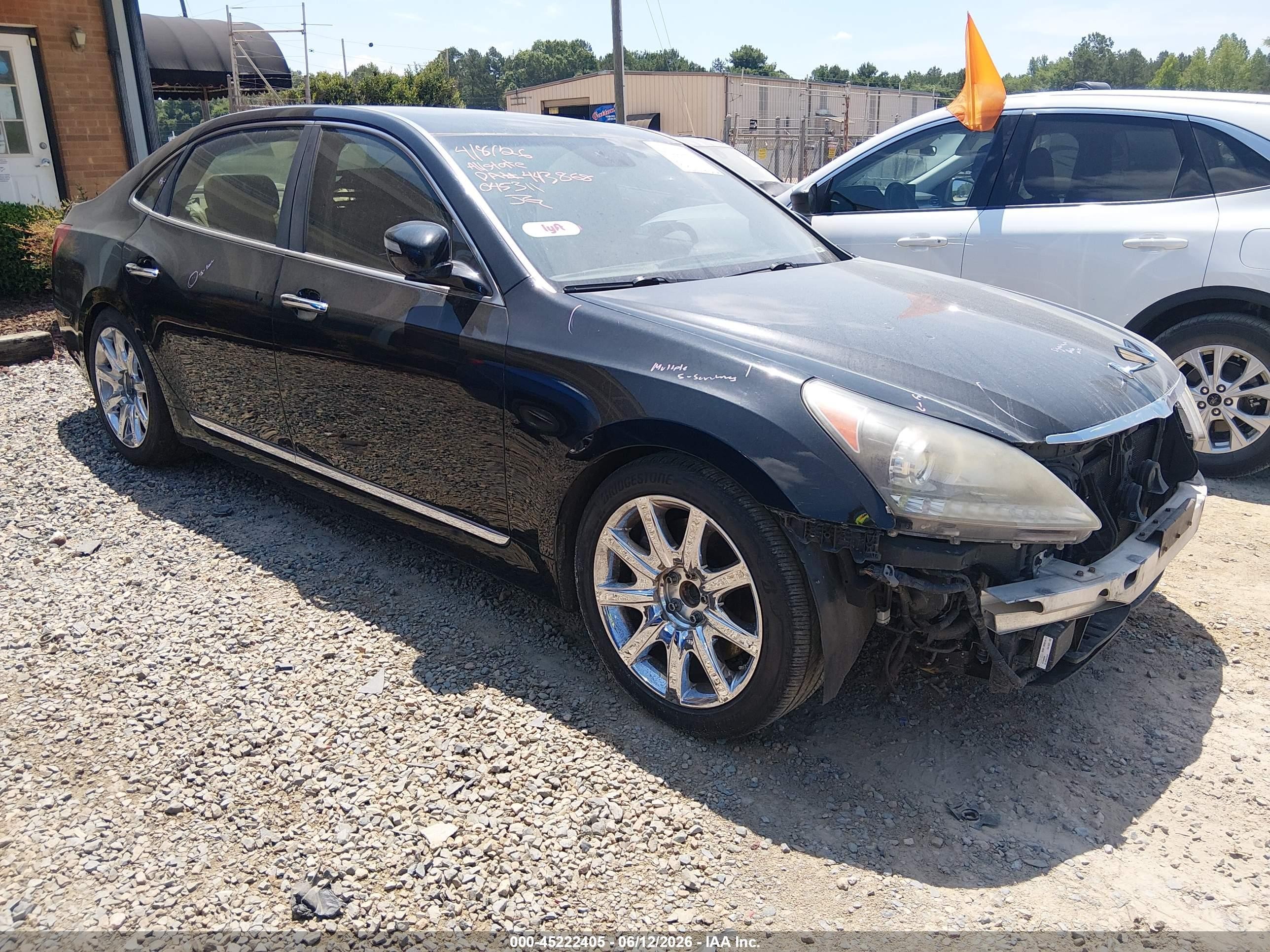 2012 Hyundai Equus Ultimate Black vin: KMHGH4JH4CU045311