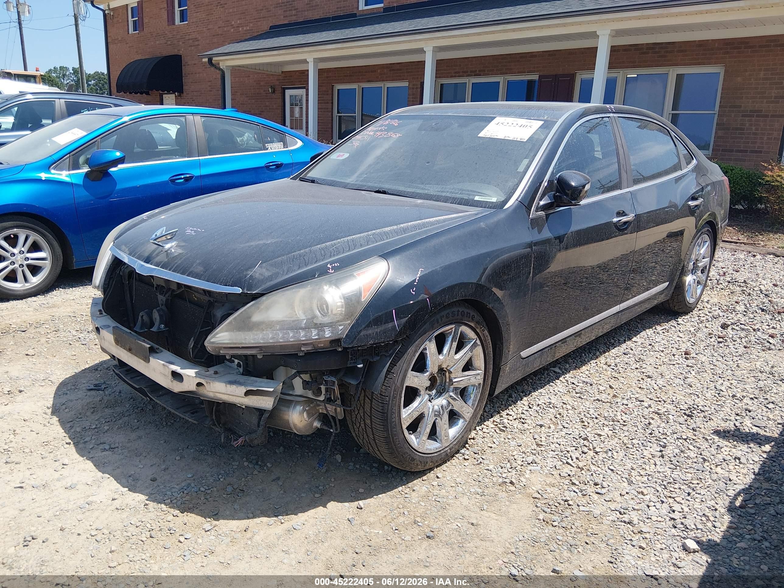 2012 Hyundai Equus Ultimate Black vin: KMHGH4JH4CU045311