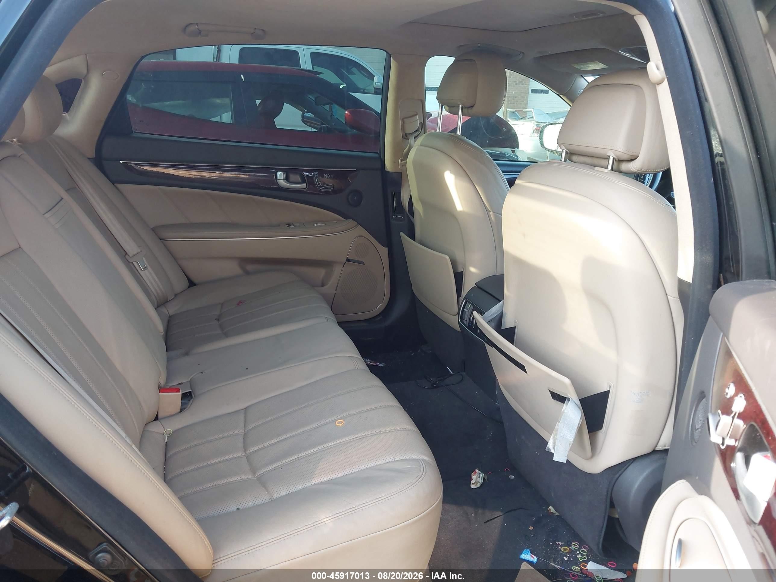 2012 Hyundai Equus Signature Black vin: KMHGH4JH4CU055935