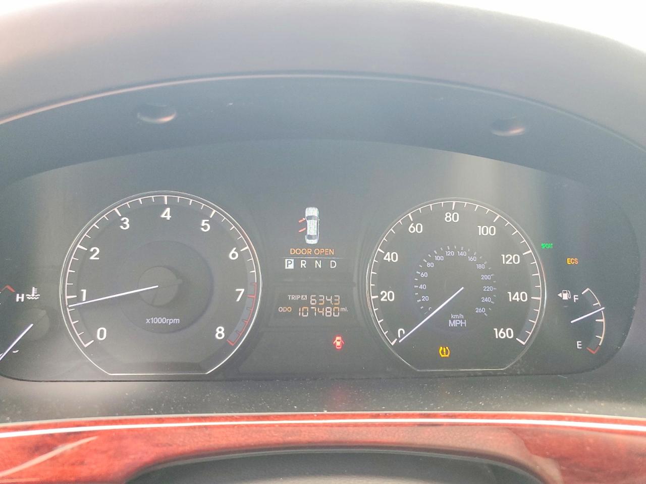 2013 Hyundai Equus Signature Черный vin: KMHGH4JH4DU066337