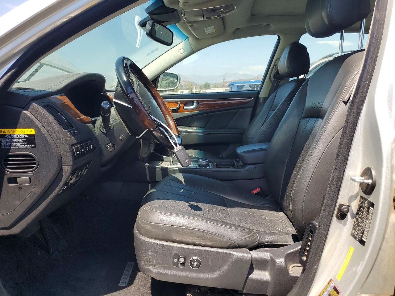 2013 Hyundai Equus Signature Gray vin: KMHGH4JH4DU067939