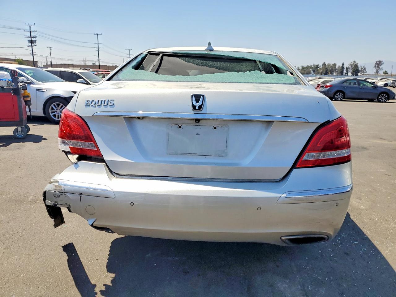 2013 Hyundai Equus Signature Gray vin: KMHGH4JH4DU067939