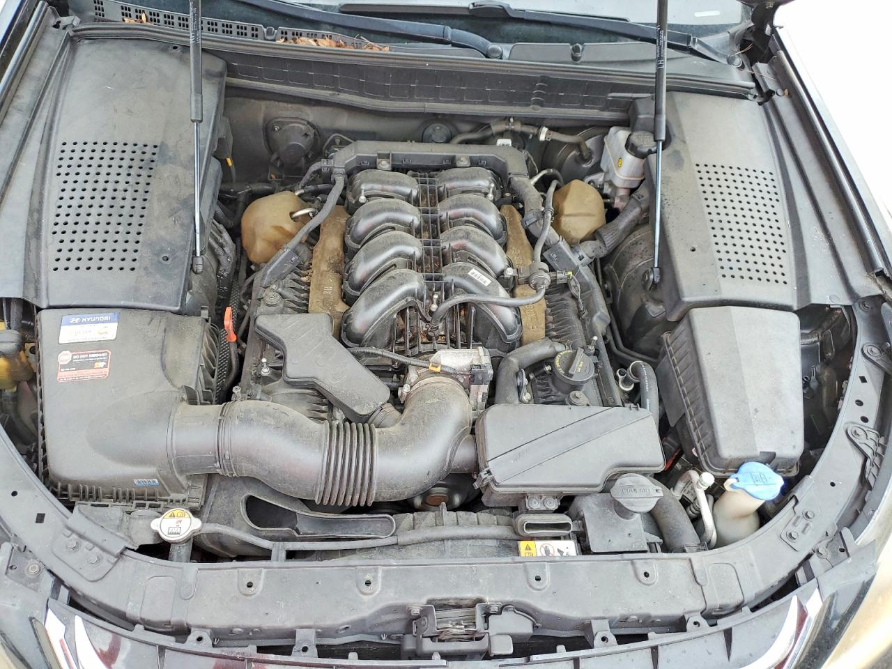 2013 Hyundai Equus Signature Черный vin: KMHGH4JH4DU069903