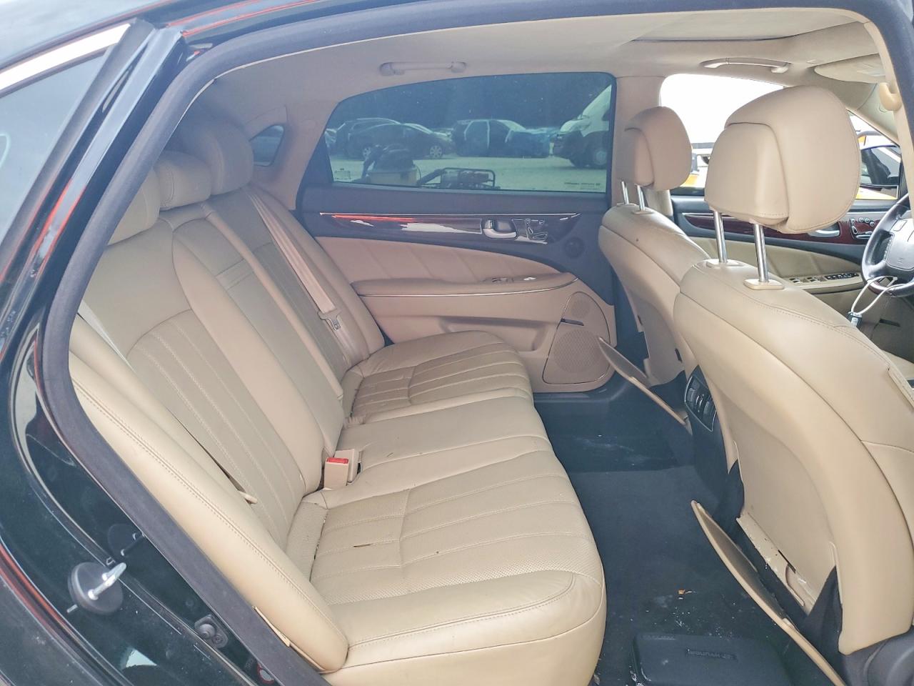 2013 Hyundai Equus Signature Черный vin: KMHGH4JH4DU069903