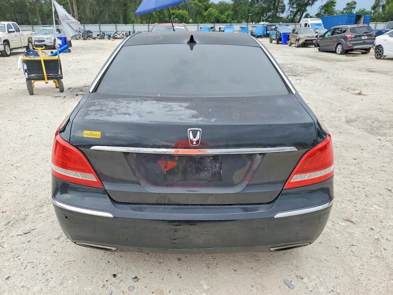 2013 Hyundai Equus Signature Черный vin: KMHGH4JH4DU069903
